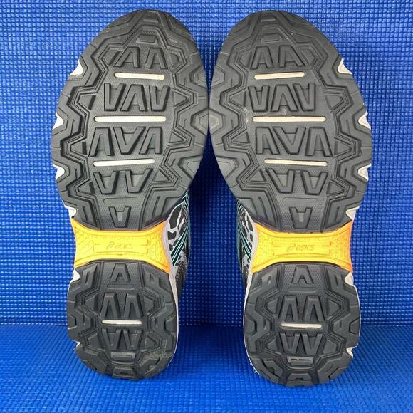 🔴 ASICS GEL-VENTURE 6 Women`s Size 9.5 Black Grey Athletic Running Shoes T7G6Q - Picture 7 of 8